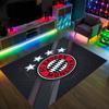 Design Bayernu Mnichov Křišťálový sametový koberec Útulný Ne?Protiskluzová tištěná předložka do ložnice, obývacího pokoje, předsíně