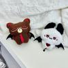 Adorable Porte-clés Pendentif Peluche Chauve-souris Diable & Ours Fantôme