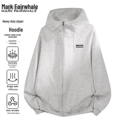 Mark Fairwhale Men's Hooded Zip-Up Sweatshirt