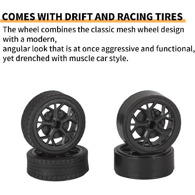 RC Drift Car, 1:14 Remote Control Car 4WD Drift GT RC Cars Vehicle High Speed Racing RC Drifting Car Gifts Toy for Boys Kids