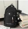 Schoolbag Korean tooling trendy texture schoolbag college student function street style commuting travel casual versatile backpack
