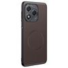 For Honor 400 Lite 5G Case Compatible with MagSafe Leather Coated TPU+PC Phone Cover