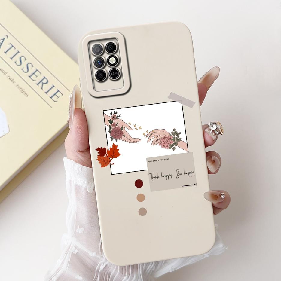 Für Infinix Note 8i Hülle X683 X683B Luxus Kunst Bemalte Abdeckung Weiche TPU Handyhülle Für Infinix Note 8 X692 Note8 Note8i Rückseite
