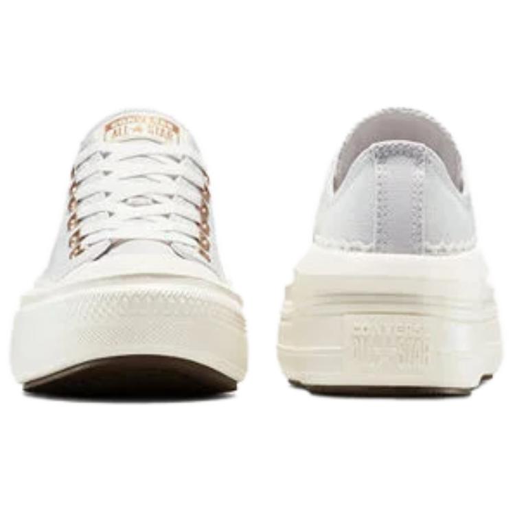 Converse Scarpe da ginnastica Chuck Taylor All Star basse in tela da donna Bianche A15494C