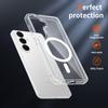 Scratch-Resistant Magnetic Transparent Case for Samsung S26 Ultra/S25 Plus - Drop-Proof Protective All-Inclusive Cover A57