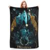 L-Lords Of The R-Rings  Warm Soft Blankets  Students Plush Throw Blanket Novelty Bedroom Flannel Bedspread Sofa Bed Cover