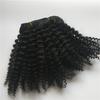 Kinky Straight Virgin Remy Brazilian Hair Drawstring Ponytail Extensions Clip in Pony Tail Women Hairpiece Long Water Wave Afro