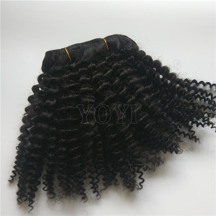 Kinky Straight Virgin Remy Brazilian Hair Drawstring Ponytail Extensions Clip in Pony Tail Women Hairpiece Long Water Wave Afro