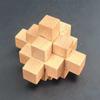 Wooden LuBan Lock Brain Teaser Puzzles for Adults Kids Educational Gifts Removing Assembling Intellectual Toys IQ Challenge