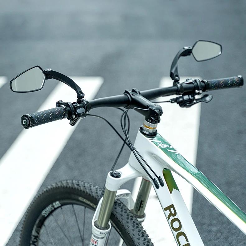 ROCKBROS Bicycle Rear View Mirror HD Motorcycle Scooter MTB Handlebar Rearview Mirror 360° Adjustable Cycling Bike Accessories