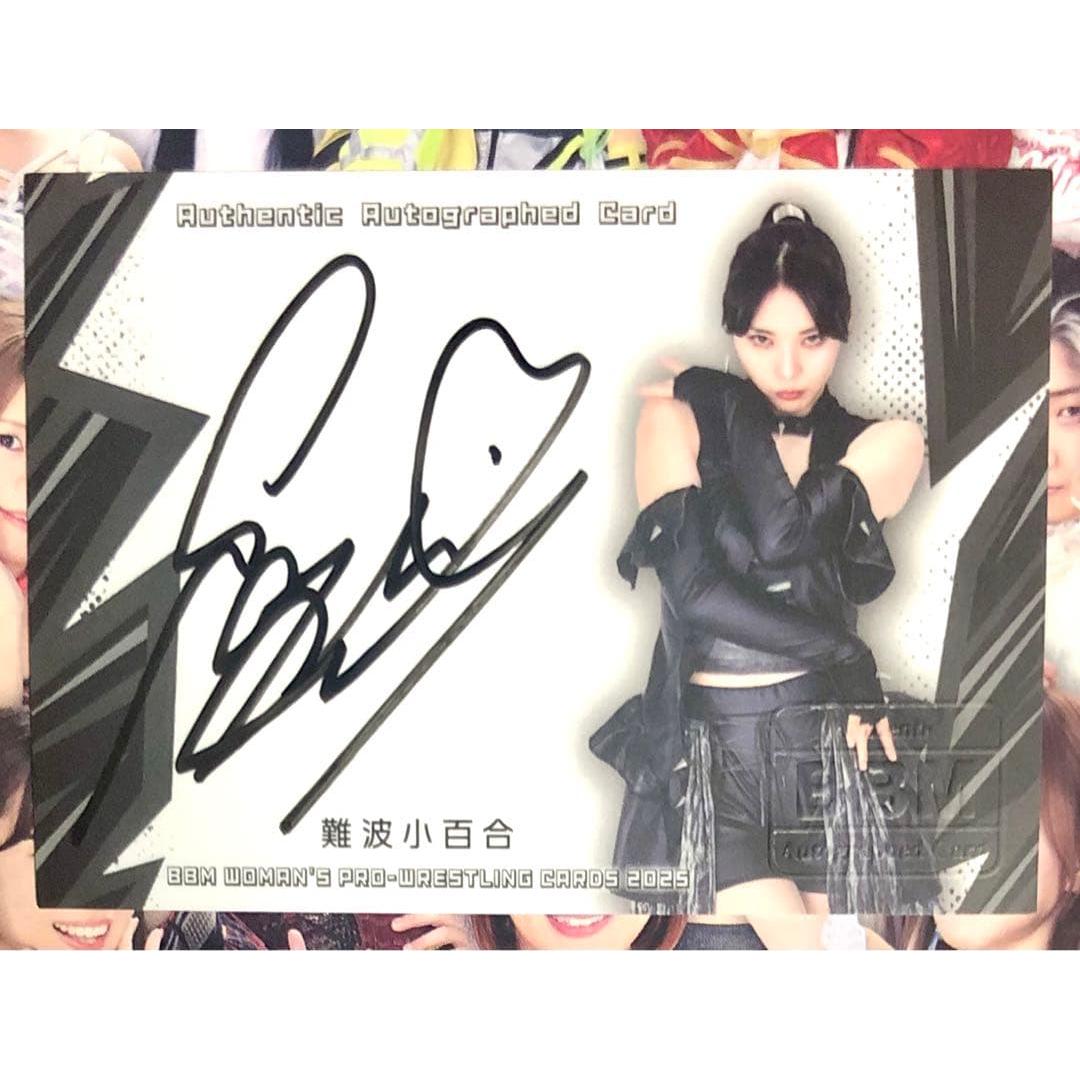 Sayuri Namba Autographed Card BBM Women s Pro Wrestling 2025 Limited to 100 pieces