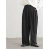 Summer New Arrival Women's Clothes Casual Pants 3 Colors Minimalist Easiest for Match Small Loose Pants Pants High Waist Loose-Fitting Slimming Pants