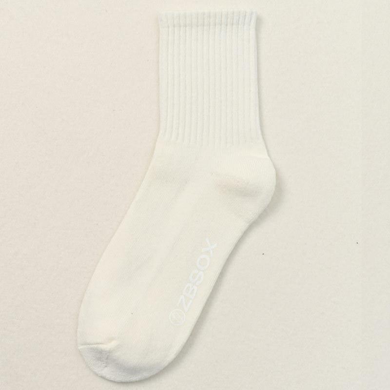 5 Pairs of Men's Autumn and Winter Cotton Thick and Velvet Warm Wool Ring Anti Pilling Tube Socks