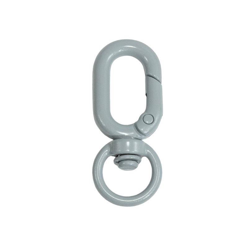 5pcs Colorful Metal Lobster Claw Clasps Swivel Lanyards Trigger Strap with Key Ring DIY Accessories for Bag Key Chains Connector