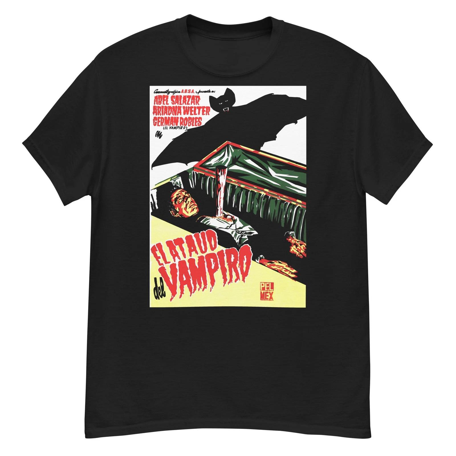 

The Vampire’s Coffin cult Mexican horror film fan art t-shirt 2XL