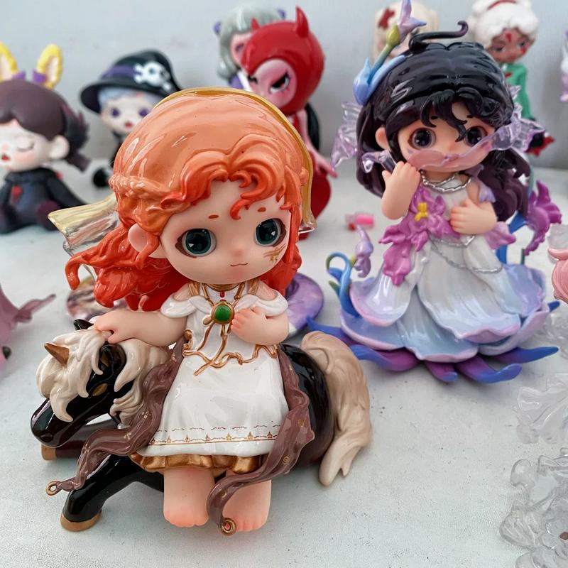 Heyone Joy Song Of Light And Dark Night Series Blind Box Mystery Box Anime Figure Desktop Decorations Trendy Toy Christmas Gifts