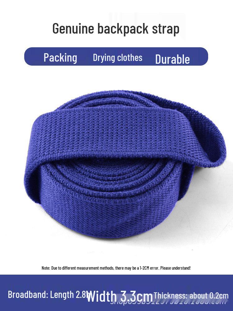 Military Green Fire Blue Wear-Resistant 3535 Woven Strap: Outdoor Drying & Training Rope.