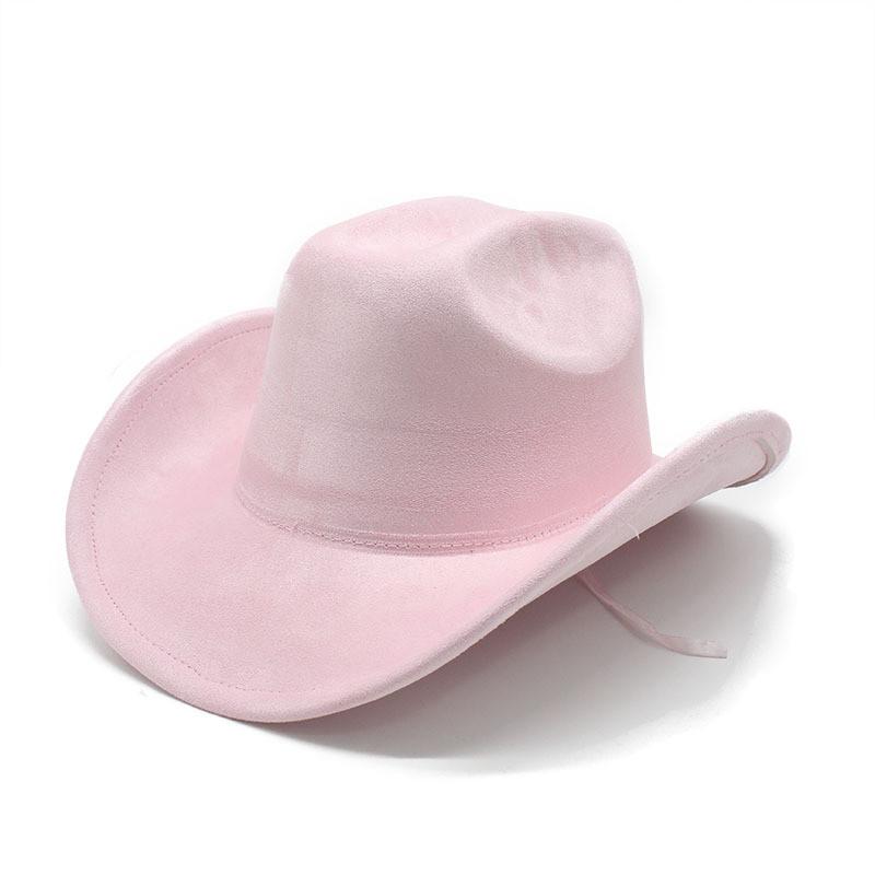Traditional Style Wool Felt Cowboy Hat With Wide Brim For Men And Women