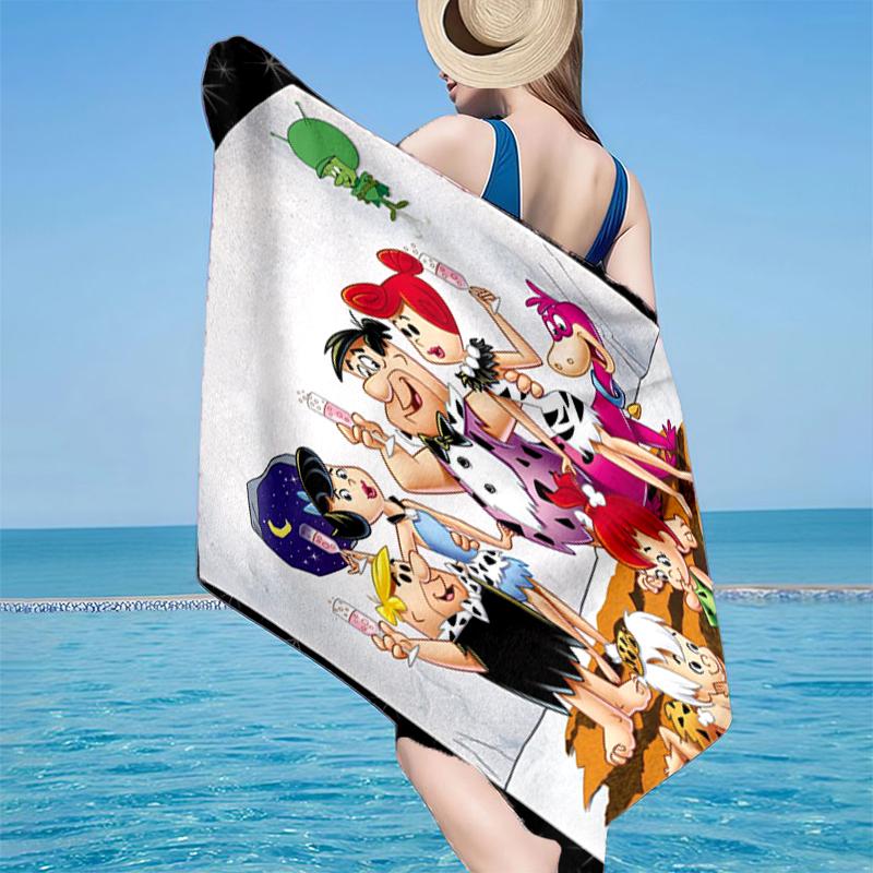 The Croods Players Adventure Beach Towel, Super Soft Microfiber, Gift for Her/Him, Birthday, for Pool, Beach, Travel, Home Decor Fan gifts