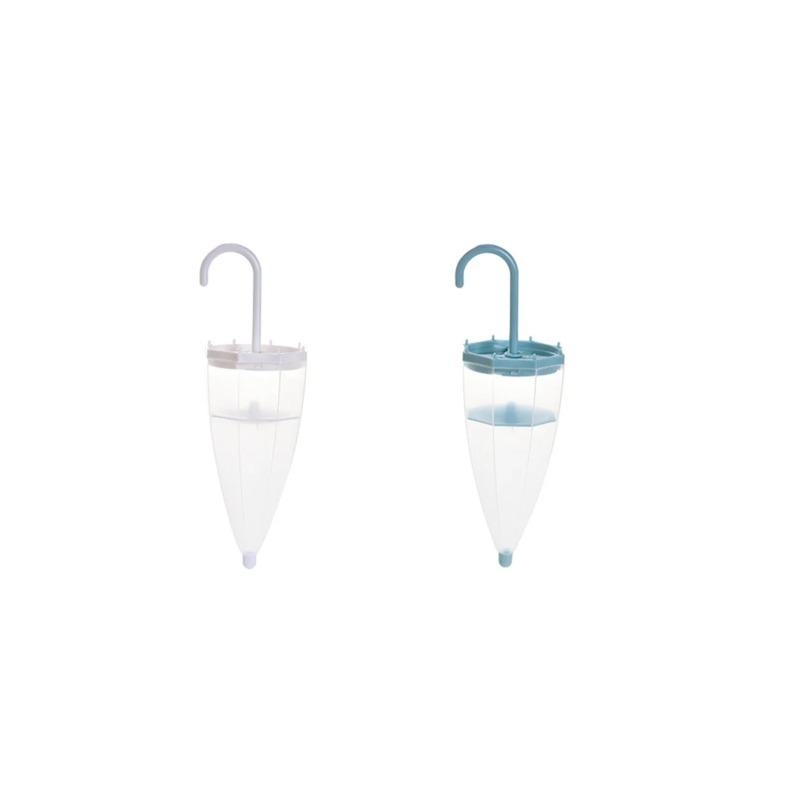 1/2pcs Hanging Reusable Dehumidifier Box with Silica Gel Balls for Wardrobe, Shoe Cabinet, Moisture Proof & Anti-Mold Storage