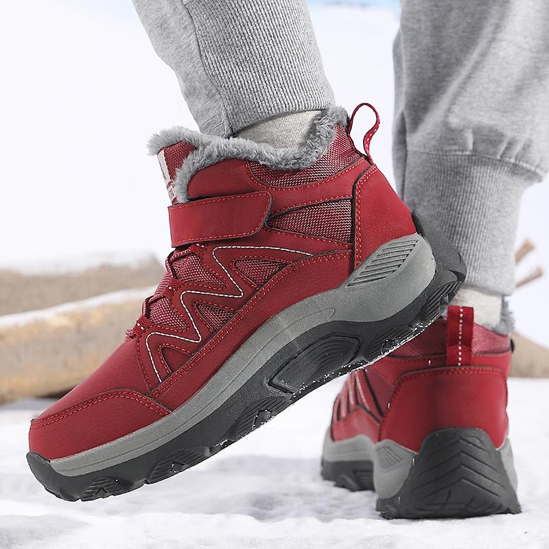 Women Snow Boots Winter Unisex Plus Size Walking Shoes Men's Waterproof Outdoor Hiking Boots