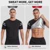 Men Body Shaper Sauna Vest Waist Trainer Sweat Shirt for Weight Loss Slimming Men Pullover Sportswear Workout Suit