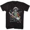 Men's Jimi Hendrix Jimi Hendrix Shine Like A Star T-shirt XX-Large Black