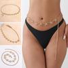 Y2K Waist Chain Flower Chain Waistband Fashion Body Chain  Women