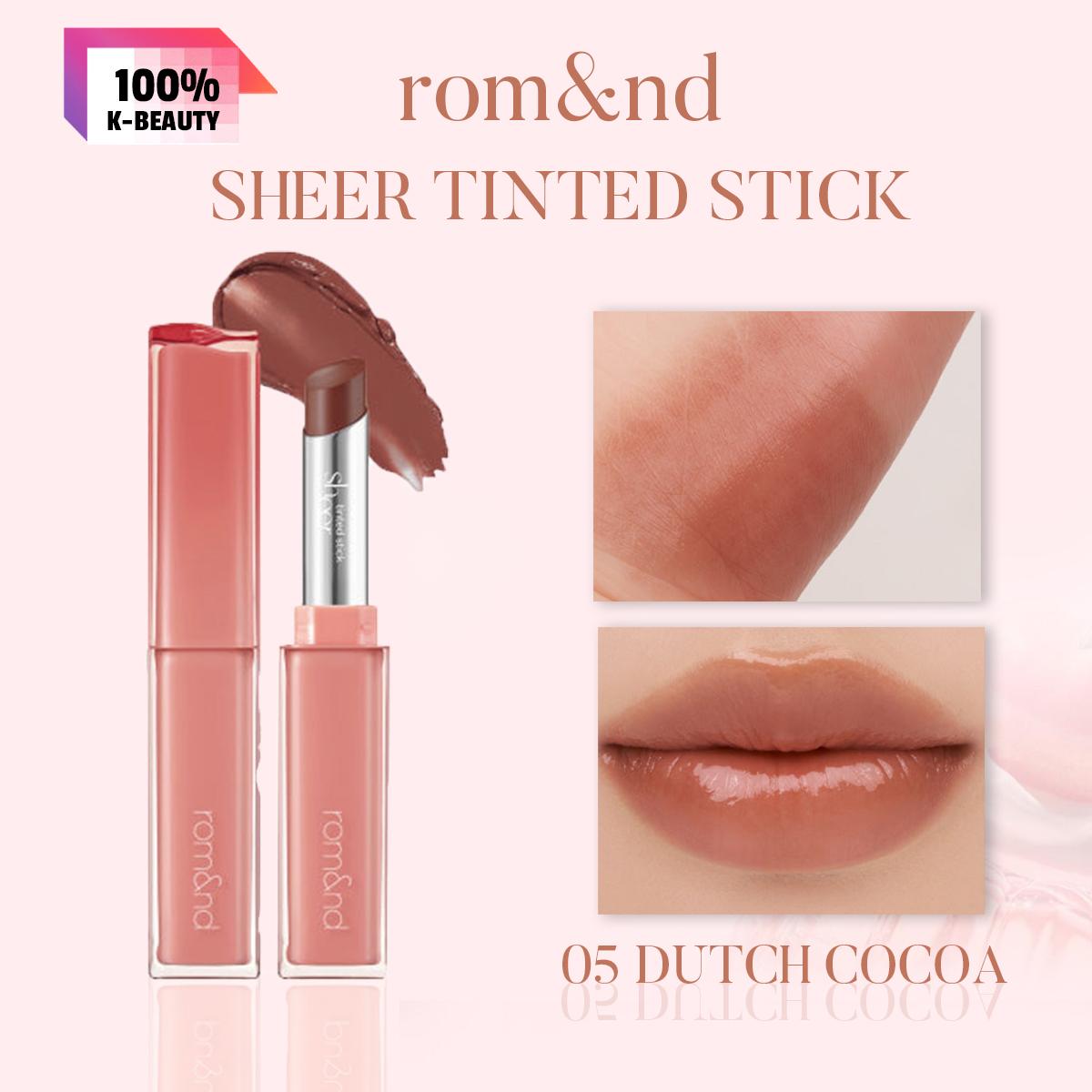 Rom&nd Romand Тинтующий стик SHEER 2 г / 0,07 унции (7 вариантов цвета)
