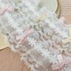 Bow Stretch Lace Lace Lolita Skirt Cuffs Accessories Pet Curtain Decoration Diy Embroidery