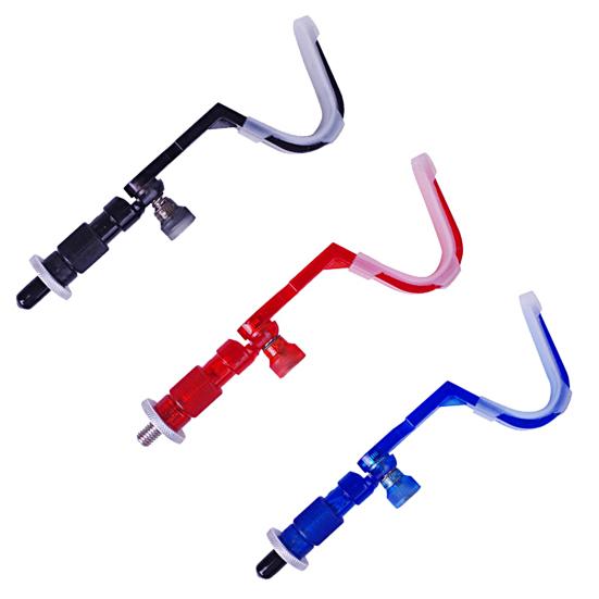 Corner Pole Stand 8MM Interface Left Right Adjustable 180 Degrees Rotatable Fish Pole