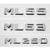 3D Car Rear Trunk Letters Stickers Decal Accessories for Mercedes Benz Old Style ML55 ML63 ML250 ML300 ML320 ML350 ML400 ML430