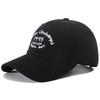2025 New Designer Korean Embroidered Letter Big Head Baseball Cap Adjustable Soft Top Outdoor Streetwear Large Size Dad Hat