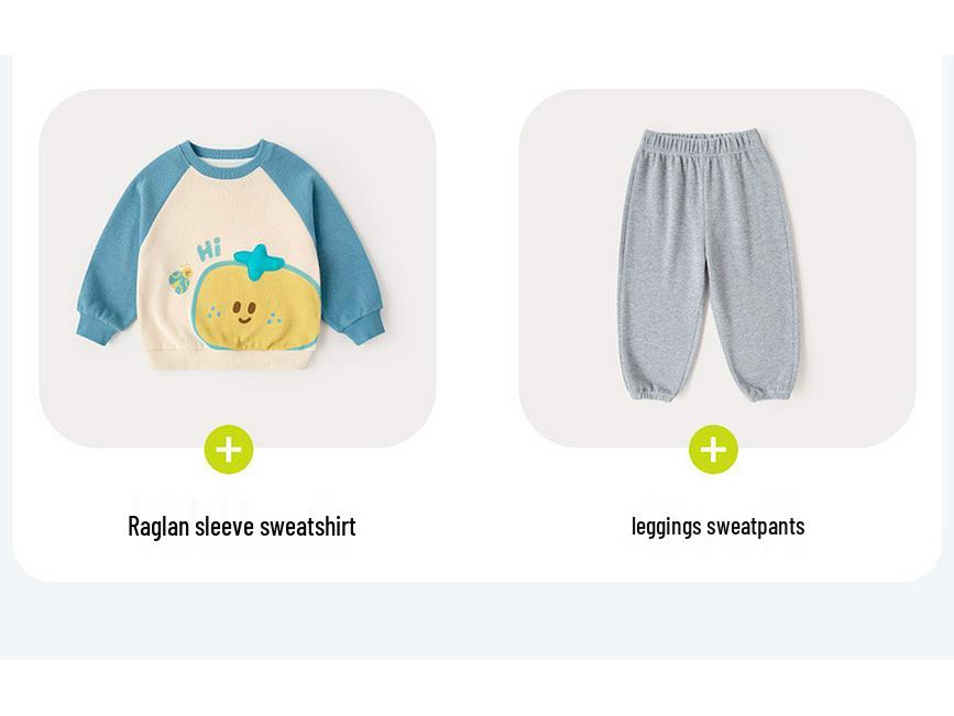 Dudu Family Kids' Spring Set: New Arrival Hoodie & Pants for Boys and Girls