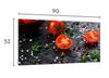 Glas-Kochfeld-Schutzplatte 90x52 Tomate
