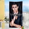 Cristiano Ronaldo Customize Text Beach Towel High Absorbency & Quick-Dry Suitable for Sports Travel Swimming Yoga Bathroom Beach And Pool