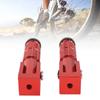 2Pcs Motorcycle Foldable Foot Pegs M8 Antislip Aluminium Alloy   for Bikes ATV UTV Go Kart
