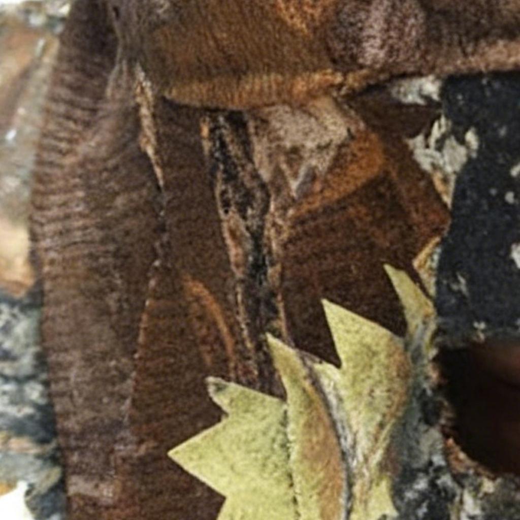 3D Blätter-Ghillie-Hut Vollgesichts-Tarnung Verstellbare Versteck-Kopfbedeckung für Outdoor-Jagd & Wildtierfotografie