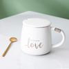 Creative Simple Fashion Ceramic Mug Office Gift Home Cup Coffee Cup Water Cup Couple Breakfast Cup