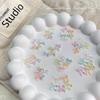 50Pcs Manicures Decoration Charm Colorful Bow Nail Art Accessory Illusionary AB Color Resin Ribbon Bows