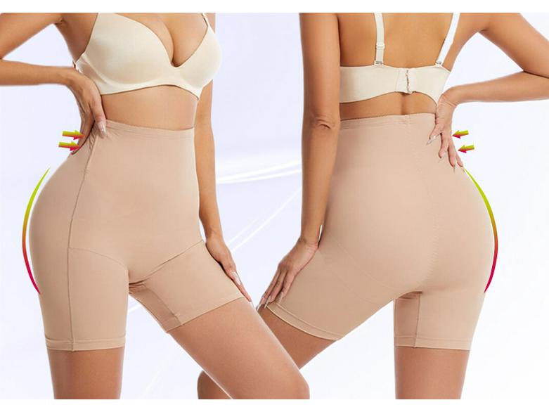 High-Waisted Tummy Control Seamless Pants with Anti-Slip Waistband & Steel Boning - Plus Size Body Shaping & Leg Slimming for Women