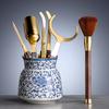Tang Feng Tea Ceremony Six Gentlemen Set Kung Fu Tea Accories Clete Home High End Bla Ebony 6 Gentlemen Yu Kiln Tea Tube