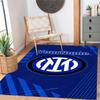 Inter Milan Personalized Text Carpet Design for Hallway Foyer Living Rooms Bedrooms Anti-slip Rug Office home decor