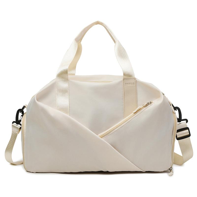 Sports Bag Women's Fitness Bag Women's Wet and Dry Separation Small Light Large Capacity Portable Oblique Span Short Trip