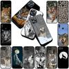 Stalking Wolf Art Tiger Silicone Phone Cover for Motorola Moto Edge 70 60 Fusion NEO Pro G Stylus G56 G96 G04 G05 20 Soft Case