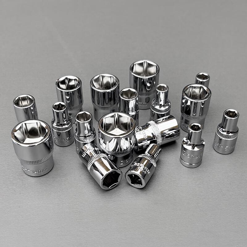 Cr-V Metric Hex Long Socket Wrench