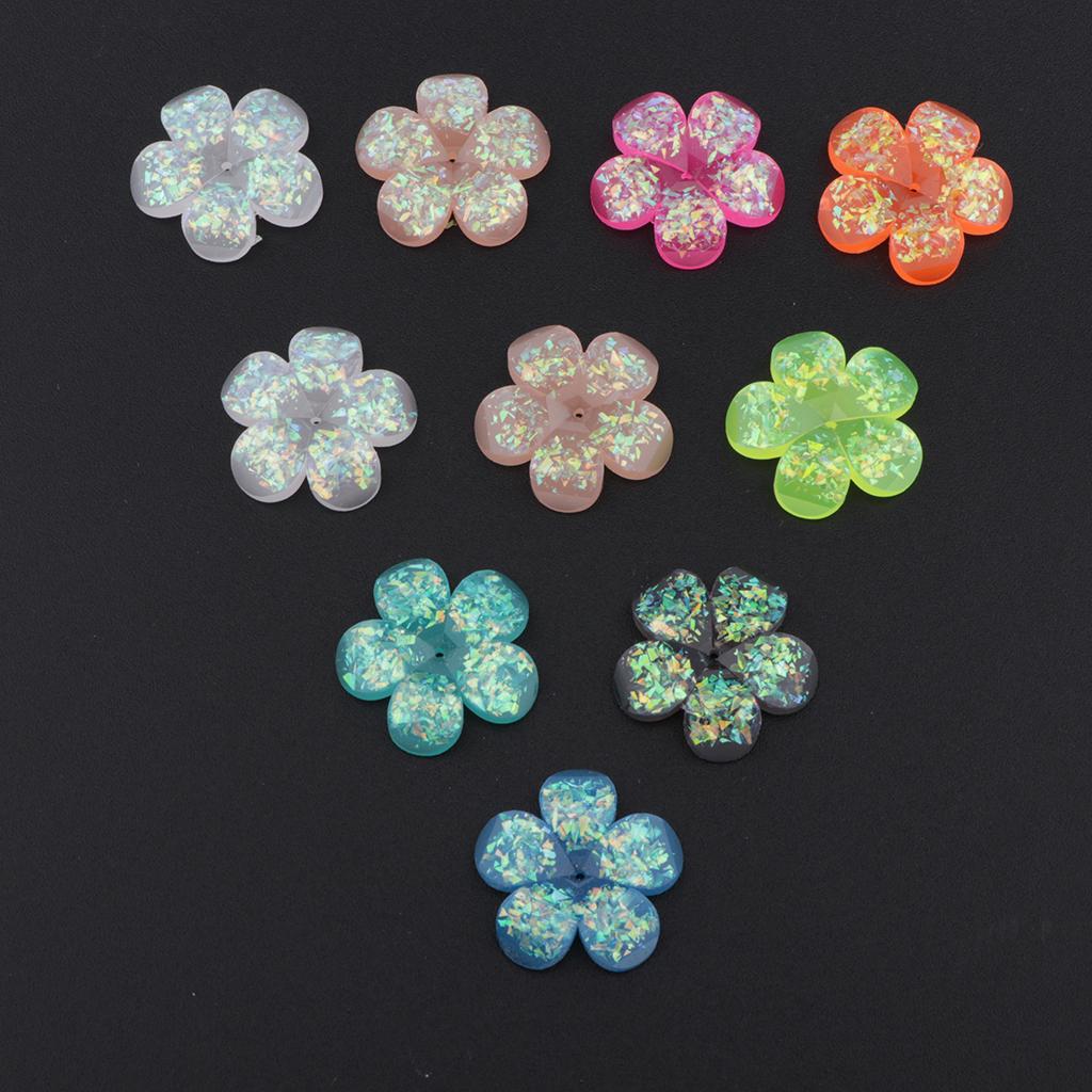 12MM Assorted Heart Resin Gold Foil Cabochons Flatback Ornament Accessories 20x