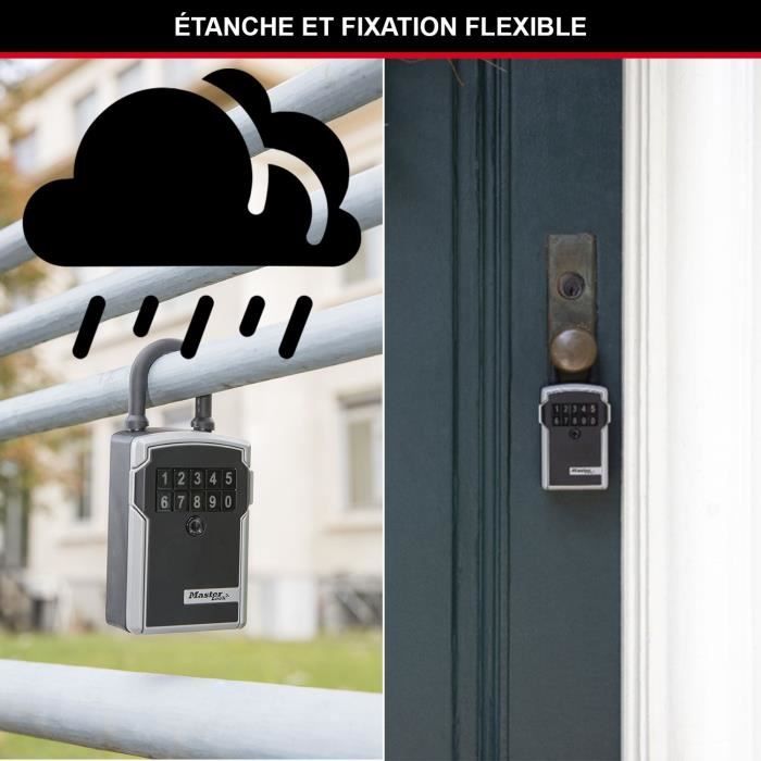 MASTER LOCK Boîte à Clé Connectée - Bluetooth ou Combinaison - A Anse
