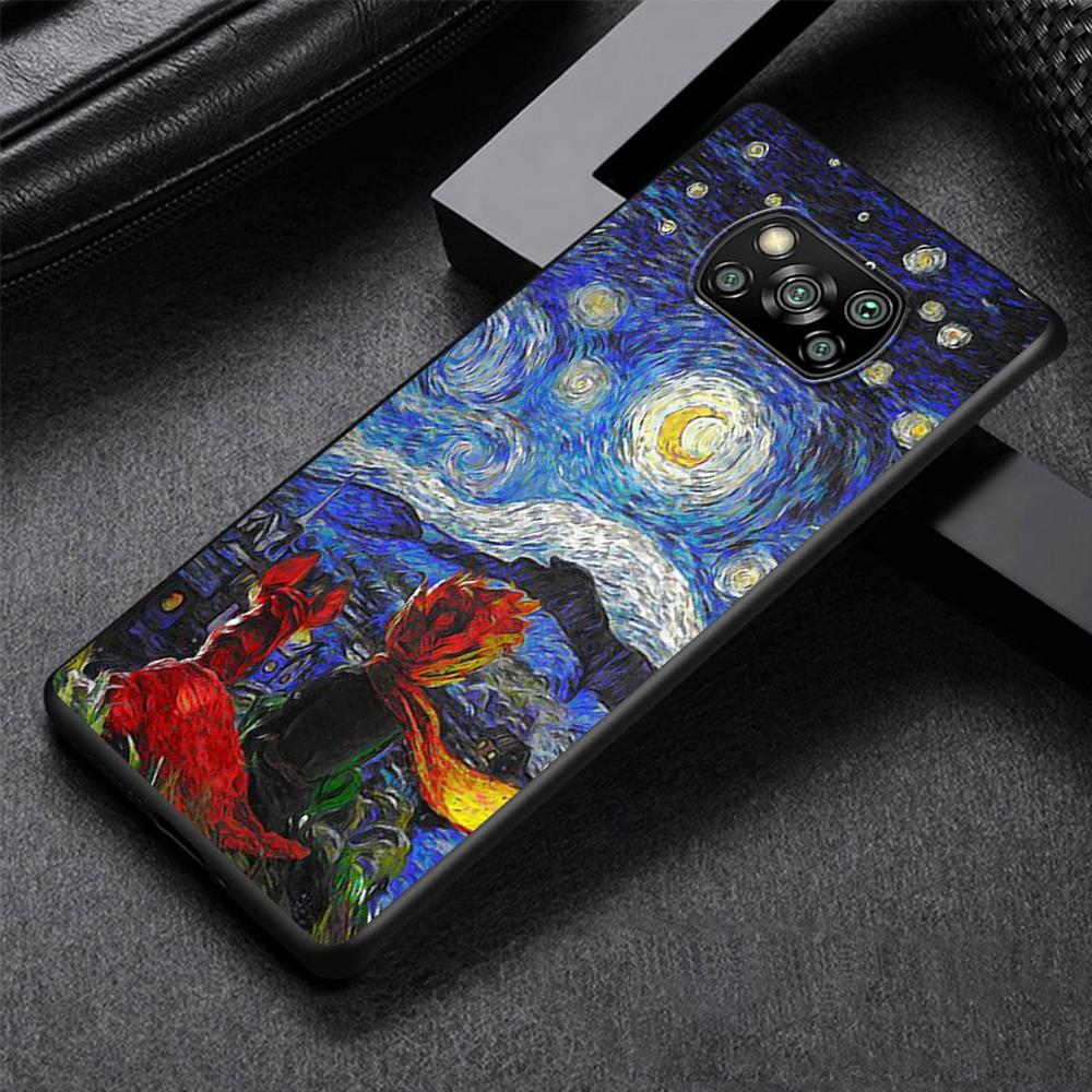 Little Prince Anime Space Case for Xiaomi Poco X3 NFC M3 X4 Pocophone F1 M4 Pro F4 F3 GT Black TPU Phone Cover Redmi Note 11 9S