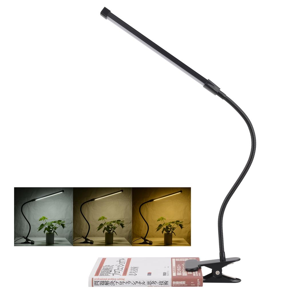 Folding LED Desk Lamp Clip on Type Rechargeable Plug in Long Arm Usb Bedside Study College Dormitory Work Eye